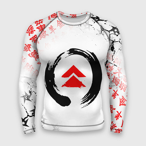 Мужской рашгард ПРИЗРАК ЦУСИМЫ ЭМБЛЕМА GHOST OF TSUSHIMA / 3D-принт – фото 1