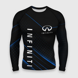 Рашгард мужской INFINITI ИНФИНИТИ, цвет: 3D-принт