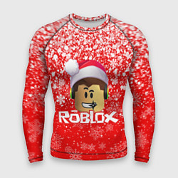 Мужской рашгард ROBLOX НОВОГОДНИЙ SMILE 2022