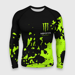 Рашгард мужской Monster Energy green, цвет: 3D-принт