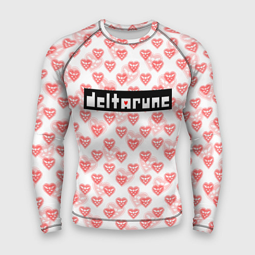 Мужской рашгард DELTARUNE PATTERN LOGO / 3D-принт – фото 1