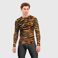 Рашгард мужской В шкуре тигра, цвет: 3D-принт — фото 2