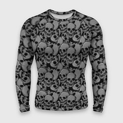 Мужской рашгард Gray skulls