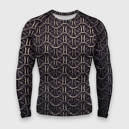 Мужской рашгард Кольчуга железная средневековая / 3D-принт – фото 1