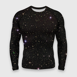 Рашгард мужской Ночное звездное небо, цвет: 3D-принт