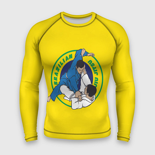 Мужской рашгард Brazilian Jiu Jitsu BJJ / 3D-принт – фото 1