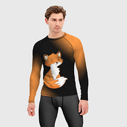 Рашгард мужской FOX - Градиент, цвет: 3D-принт — фото 2