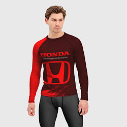 Рашгард мужской HONDA DREAMS Краски, цвет: 3D-принт — фото 2