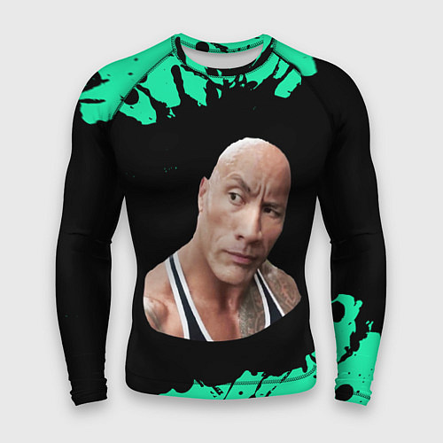 Мужской рашгард BUBBLE KVASS - СКАЛА Краски / 3D-принт – фото 1