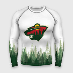 Мужской рашгард Minnesota Wild, Миннесота Уайлд Лес