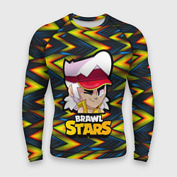 Рашгард мужской FANG BRAWL STARS GLITCH, цвет: 3D-принт