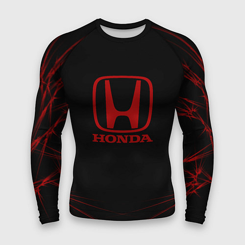 Мужской рашгард Honda - Тонкие линии / 3D-принт – фото 1