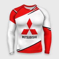 Мужской рашгард Mitsubishi Logo Geometry