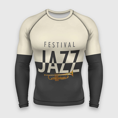 Мужской рашгард JAZZ FESTIVAL / 3D-принт – фото 1