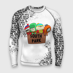 Рашгард мужской Южный парк - персонажи South Park, цвет: 3D-принт