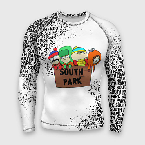 Мужской рашгард Южный парк - персонажи South Park / 3D-принт – фото 1