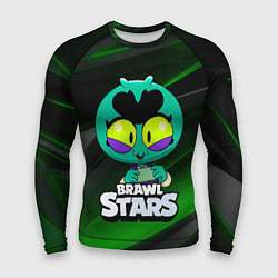 Мужской рашгард Brawl Stars green Eve