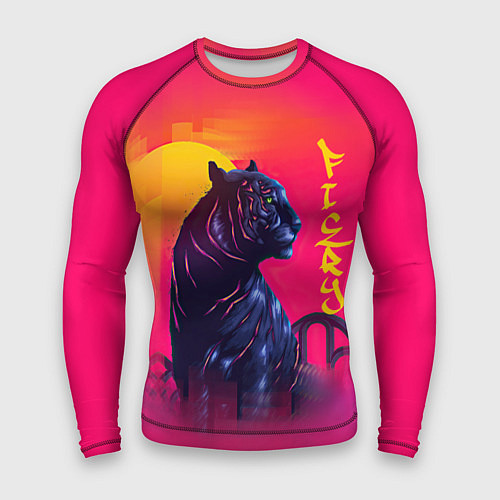 Мужской рашгард Sunset / 3D-принт – фото 1