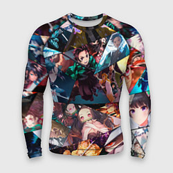 Рашгард мужской Kimetsu no aiba Все персонажи, цвет: 3D-принт