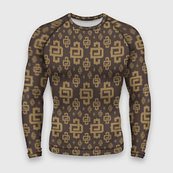 Рашгард мужской Monogramm Pattern Dope Camo Dope Street Market, цвет: 3D-принт
