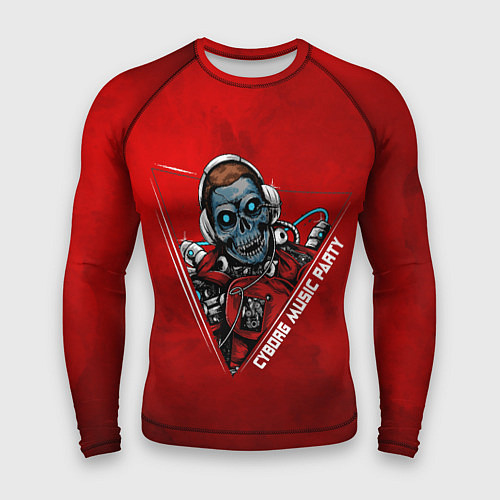 Мужской рашгард Cyborg music / 3D-принт – фото 1