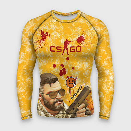 Мужской рашгард CS GO BAD GUY / 3D-принт – фото 1