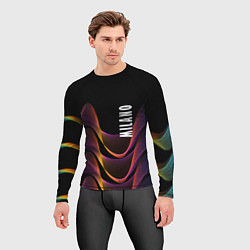 Рашгард мужской Fashion pattern Neon Milano, цвет: 3D-принт — фото 2