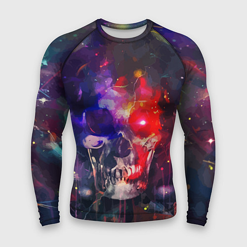 Мужской рашгард Vanguard neon skull Fashion pattern / 3D-принт – фото 1