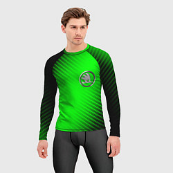 Рашгард мужской ШКОДА Карбон, цвет: 3D-принт — фото 2