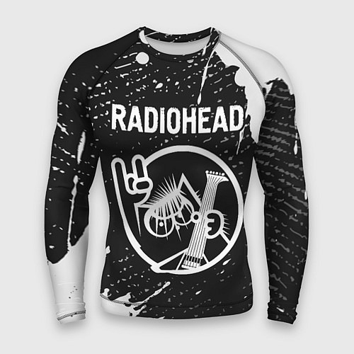 Мужской рашгард Radiohead КОТ Краска / 3D-принт – фото 1