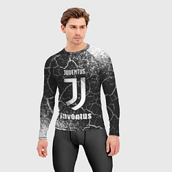 Рашгард мужской ЮВЕНТУС Juventus - Арт, цвет: 3D-принт — фото 2