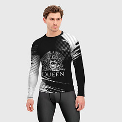 Рашгард мужской Queen герб квин, цвет: 3D-принт — фото 2