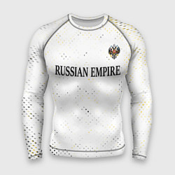 Мужской рашгард RUSSIAN EMPIRE - ГЕРБ Гранж FS