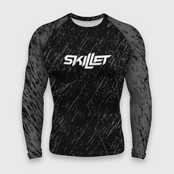 Рашгард мужской Skillet Скиллет Logotip, цвет: 3D-принт