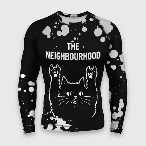 Мужской рашгард The Neighbourhood Rock Cat / 3D-принт – фото 1