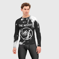 Рашгард мужской The Misfits КОТ Краска, цвет: 3D-принт — фото 2