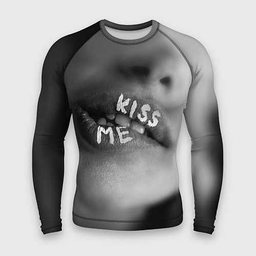 Мужской рашгард Kiss- me / 3D-принт – фото 1