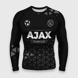 Рашгард мужской Ajax Champions Uniform, цвет: 3D-принт