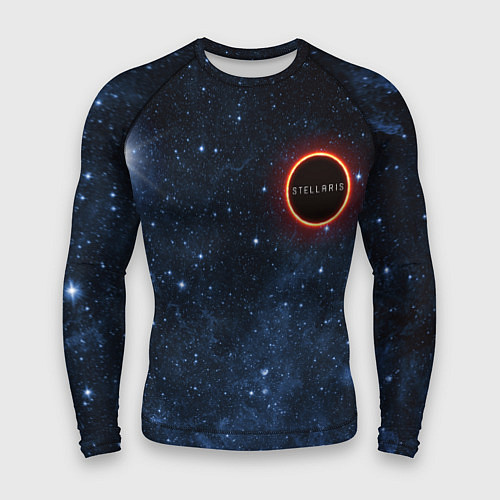 Мужской рашгард Stellaris Black Hole Logo / 3D-принт – фото 1