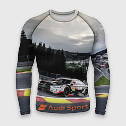 Рашгард мужской Audi Sport Racing team Ауди Спорт Гоночная команда, цвет: 3D-принт