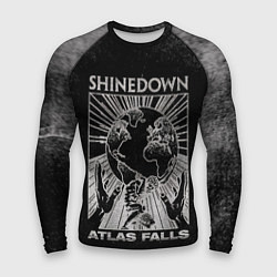 Рашгард мужской Atlas Falls - Shinedown, цвет: 3D-принт