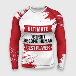 Мужской рашгард Detroit Become Human: красные таблички Best Player