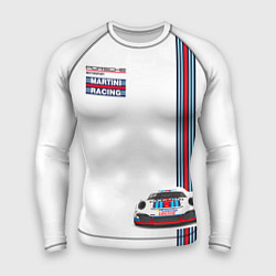 Рашгард мужской Porsche Martini Racing, цвет: 3D-принт