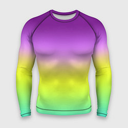 Мужской рашгард Multicolored Ombre gradient