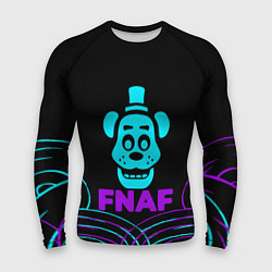 Мужской рашгард FNAF Фредди neon