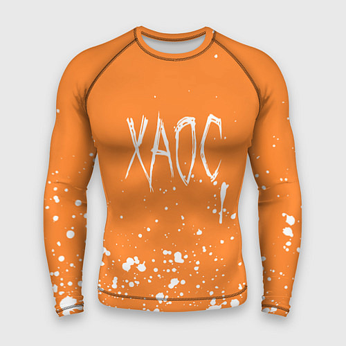 Мужской рашгард GONE Fludd - Брызги / 3D-принт – фото 1