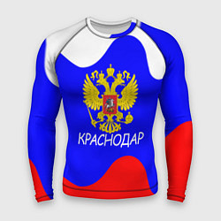 Рашгард мужской Краснодар - ГЕРБ, цвет: 3D-принт