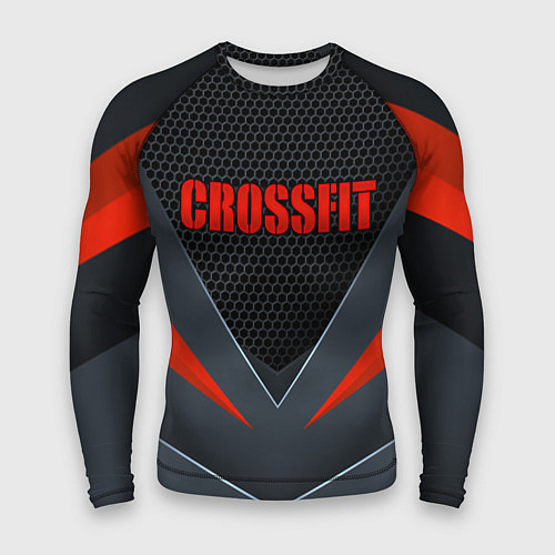 Мужской рашгард CrossFit - Техно броня / 3D-принт – фото 1