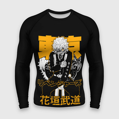 Мужской рашгард Глава первого отряда тосвы - Такемичи / 3D-принт – фото 1