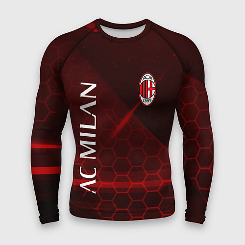 Мужской рашгард Ac milan Соты / 3D-принт – фото 1